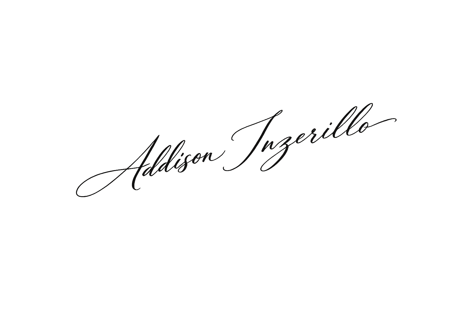 Addison Inzerillo Sig